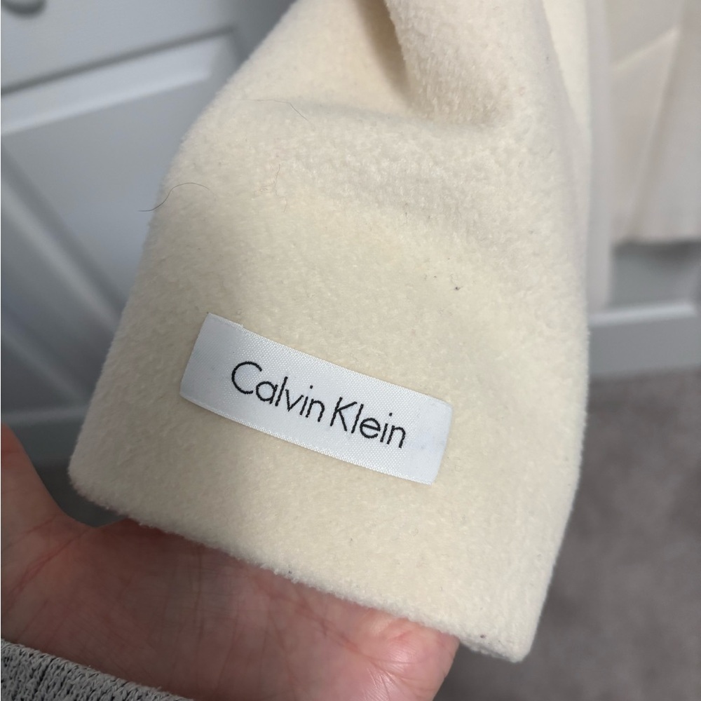 Calvin Klein Cream Jacket Sophisticated Style - Picture 4 of 7